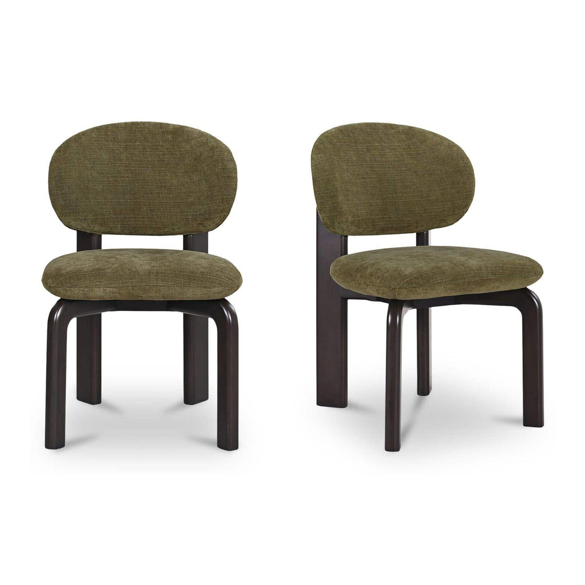 Sami Dining Chair Olive Set of Two by Moe's Home Collection