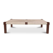 Kaia Outdoor Coffee Table Dark Brown by Moe's Home Collection