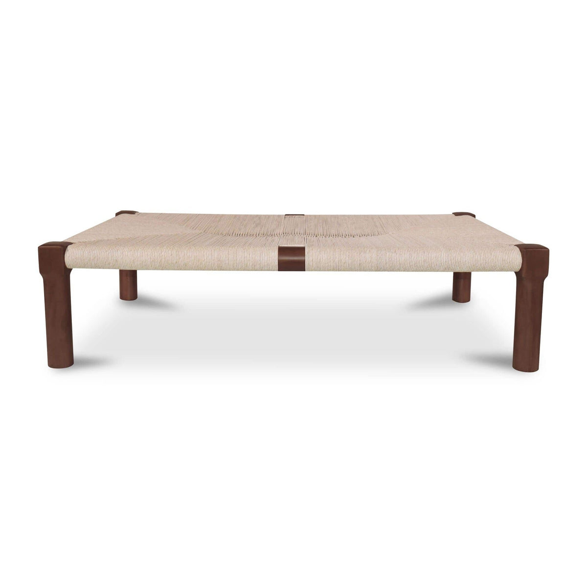 Kaia Outdoor Coffee Table Dark Brown by Moe's Home Collection
