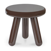 Joy Accent Table Dark Brown Lacquer by Moe's Home Collection