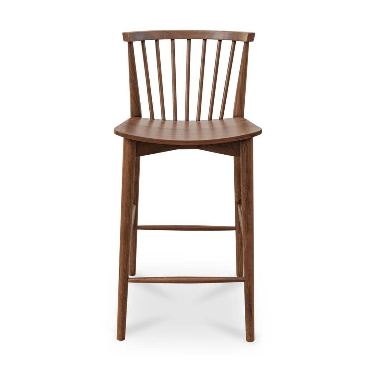 Marley Counter Stool Walnut by Moe's Home Collection