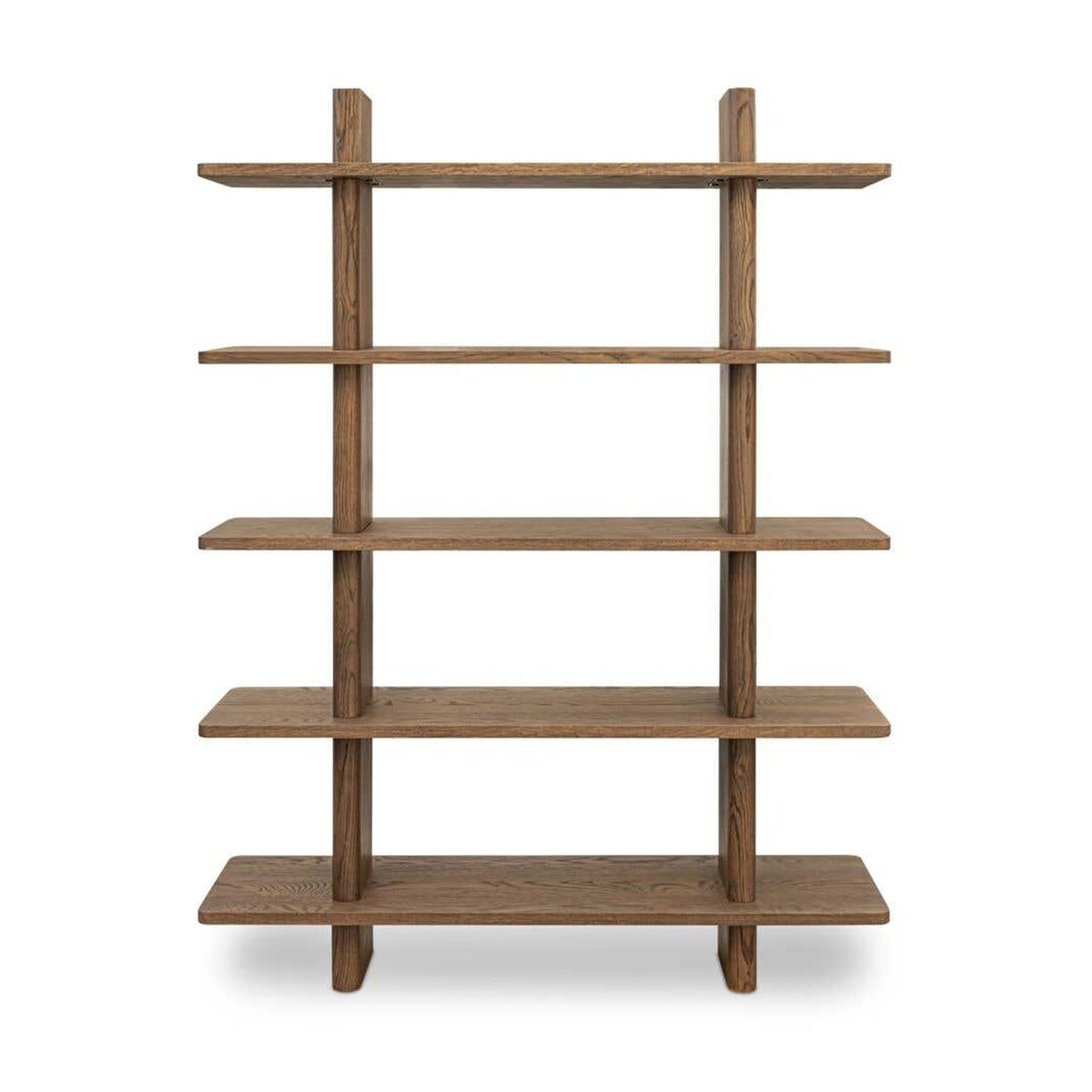 Casey Large Bookcase Dark Brown by Moe's Home Collection