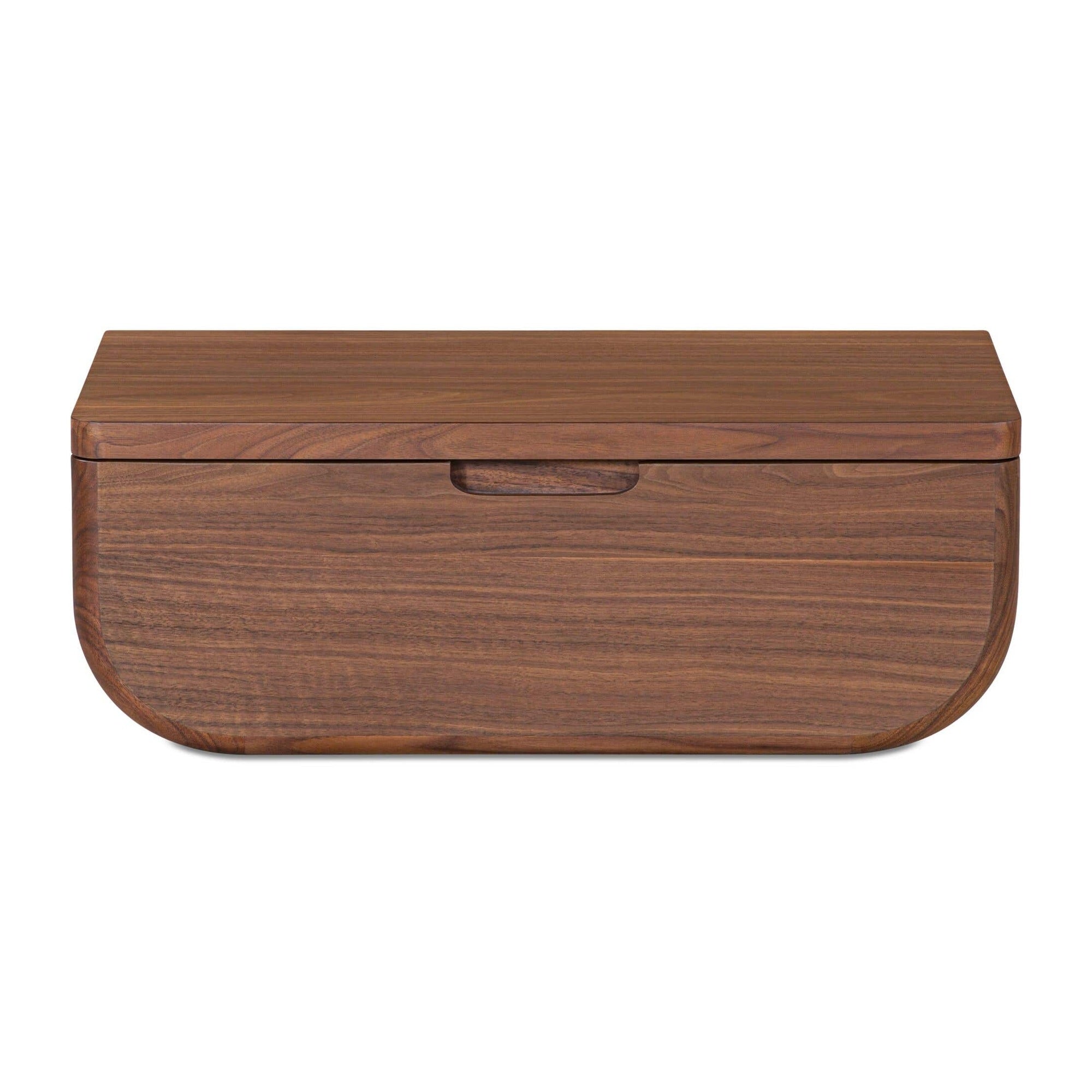 Hettie Floating Nightstand Dark Brown by Moe's Home Collection