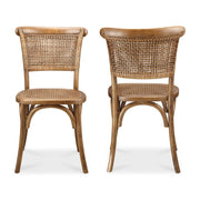 Churchill Dining Chair Light Brown - Set Of Two by Moe's Home Collection