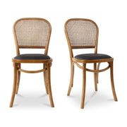 Bedford Dining Chair Light Brown - Set Of Two by Moe's Home Collection