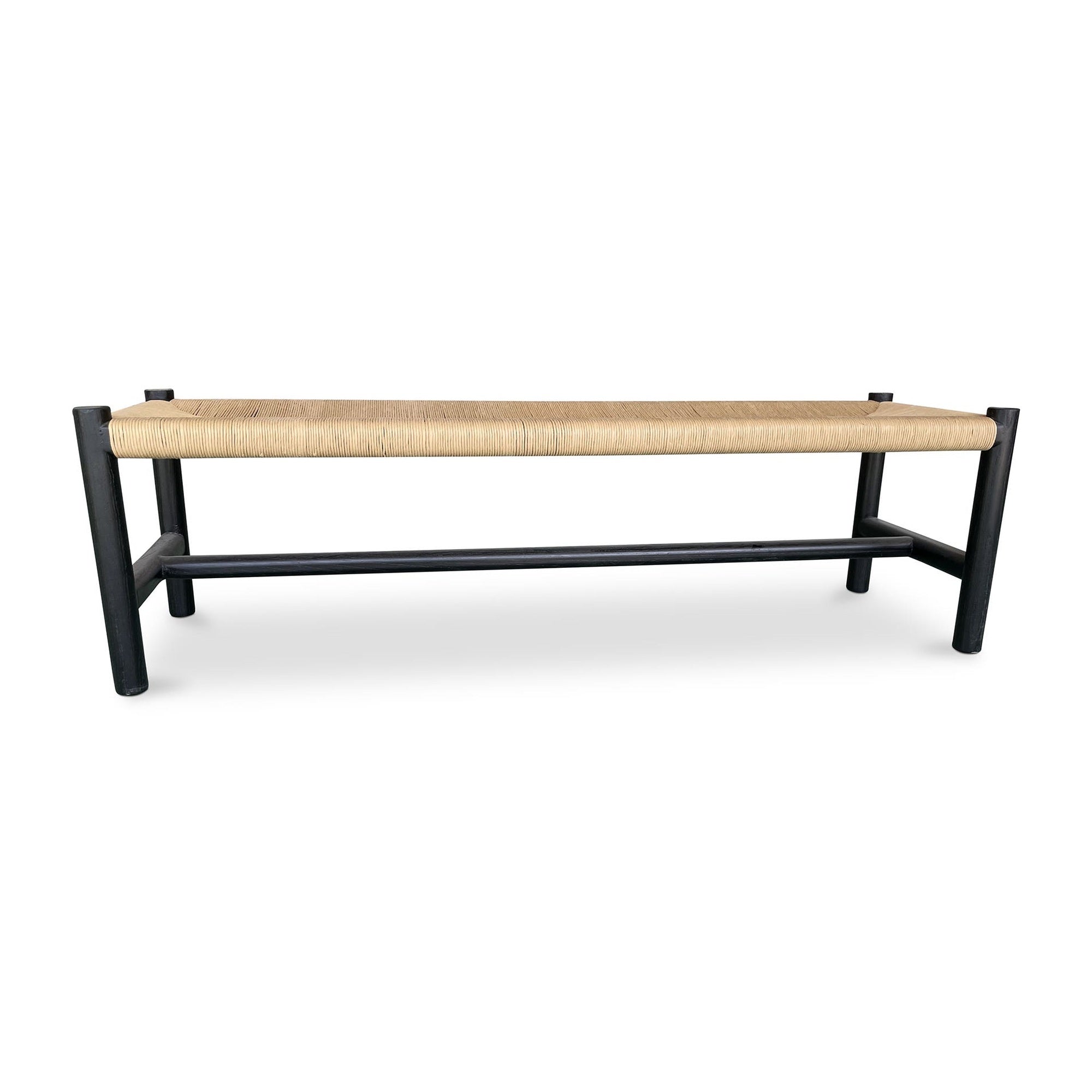 Hawthorn Large Bench Black by Moe's Home Collection