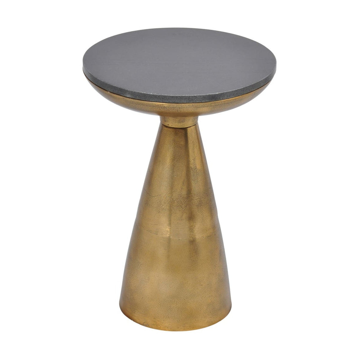 Font Side Table Brass by Moe's Home Collection
