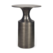 Rassa Accent Table Polished Zinc by Moe's Home Collection