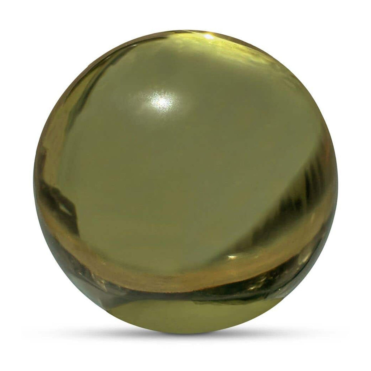 Bonn Cast Glass Decorative Object Olive by Moe's Home Collection