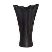 Yeri Cast Aluminum Vase Black by Moe's Home Collection
