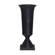Cassia Cast Aluminum Vase Black by Moe's Home Collection