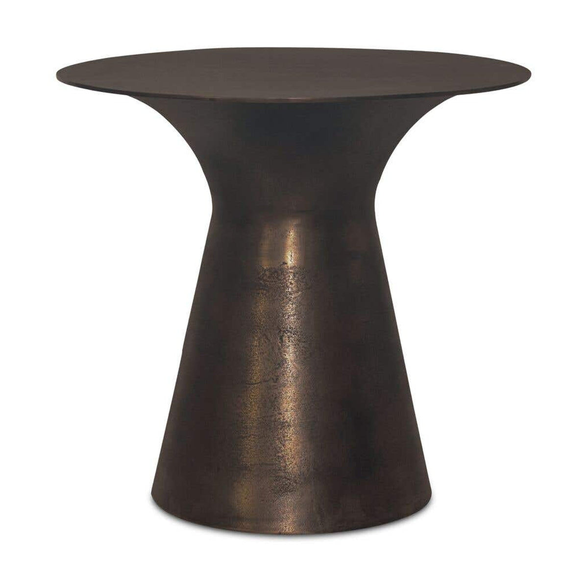 Bardo Outdoor Side Table Deep Bronze by Moe's Home Collection