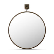 Cameo Mirror Aged Brass by Moe's Home Collection
