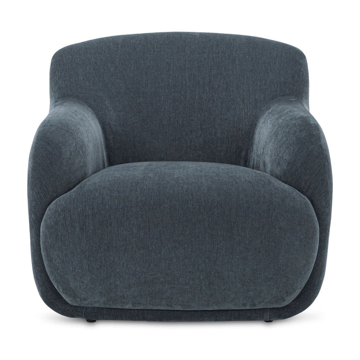 Stevie Lounge Chair Slate Blue by Moe's Home Collection