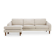 Quinn Sectional Oatmeal by Moe's Home Collection