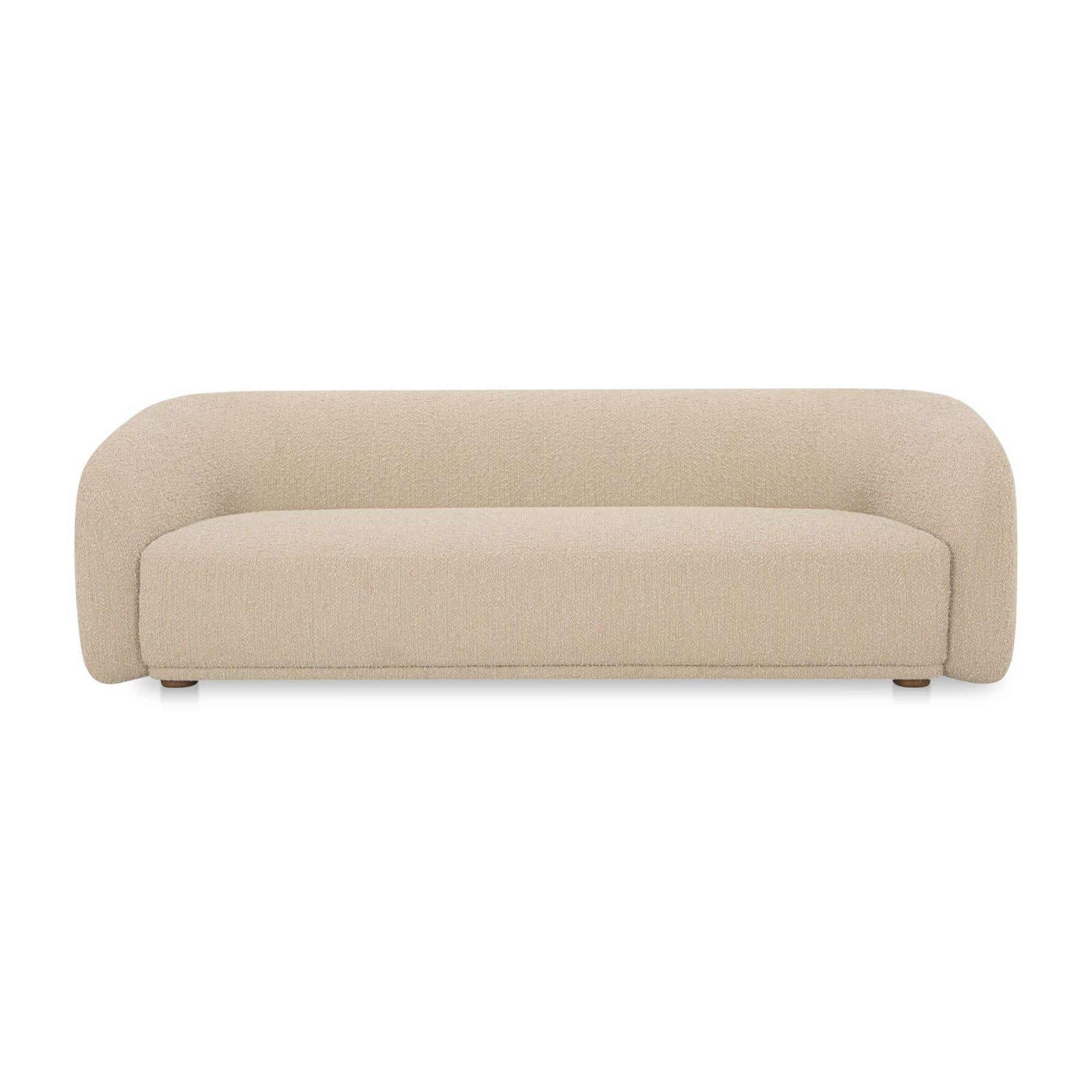 Faye Sofa Beige Boucle by Moe's Home Collection