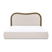 Camilla King Bed Oat by Moe's Home Collection