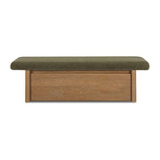 Gemma Storage Bench Dark Green by Moe's Home Collection