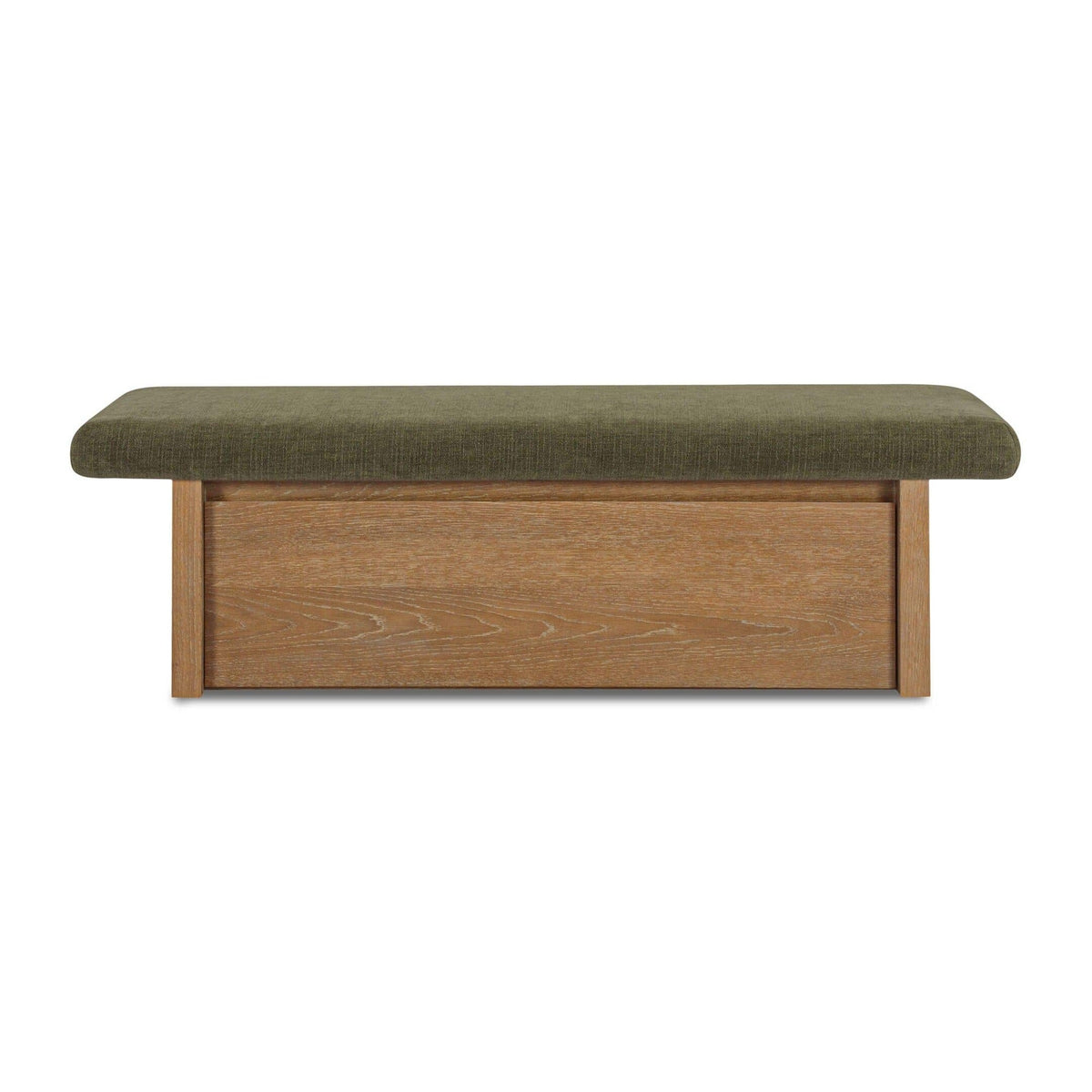Gemma Storage Bench Dark Green by Moe's Home Collection