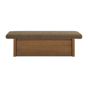 Gemma Storage Bench Taupe by Moe's Home Collection