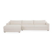 Farrow Sectional Flecked Oat Left by Moe's Home Collection