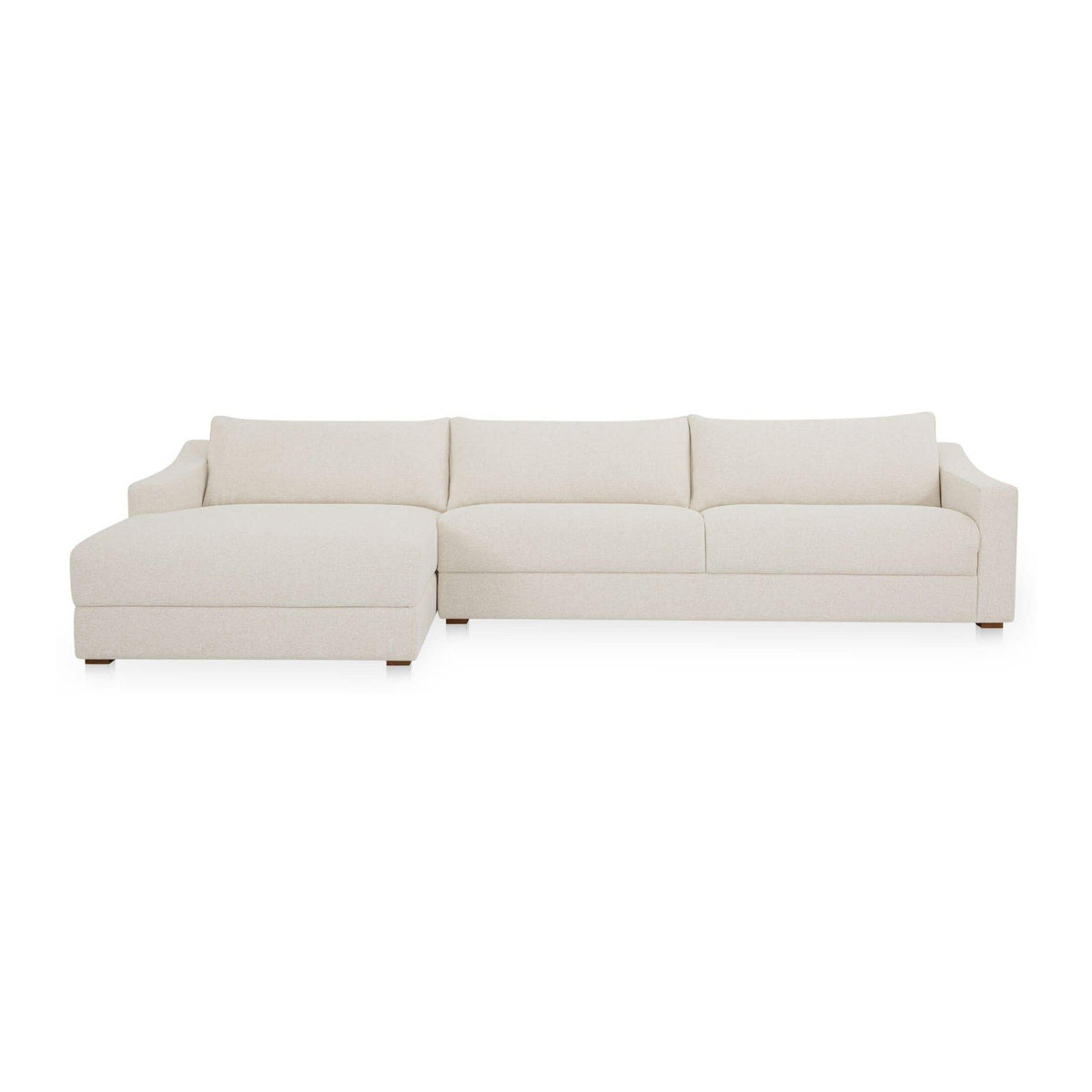 Farrow Sectional Flecked Oat Left by Moe's Home Collection