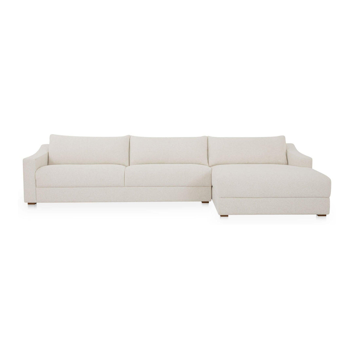 Farrow Sectional Flecked Oat Right by Moe's Home Collection