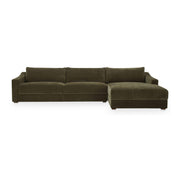 Farrow Sectional Cedar Green Right by Moe's Home Collection