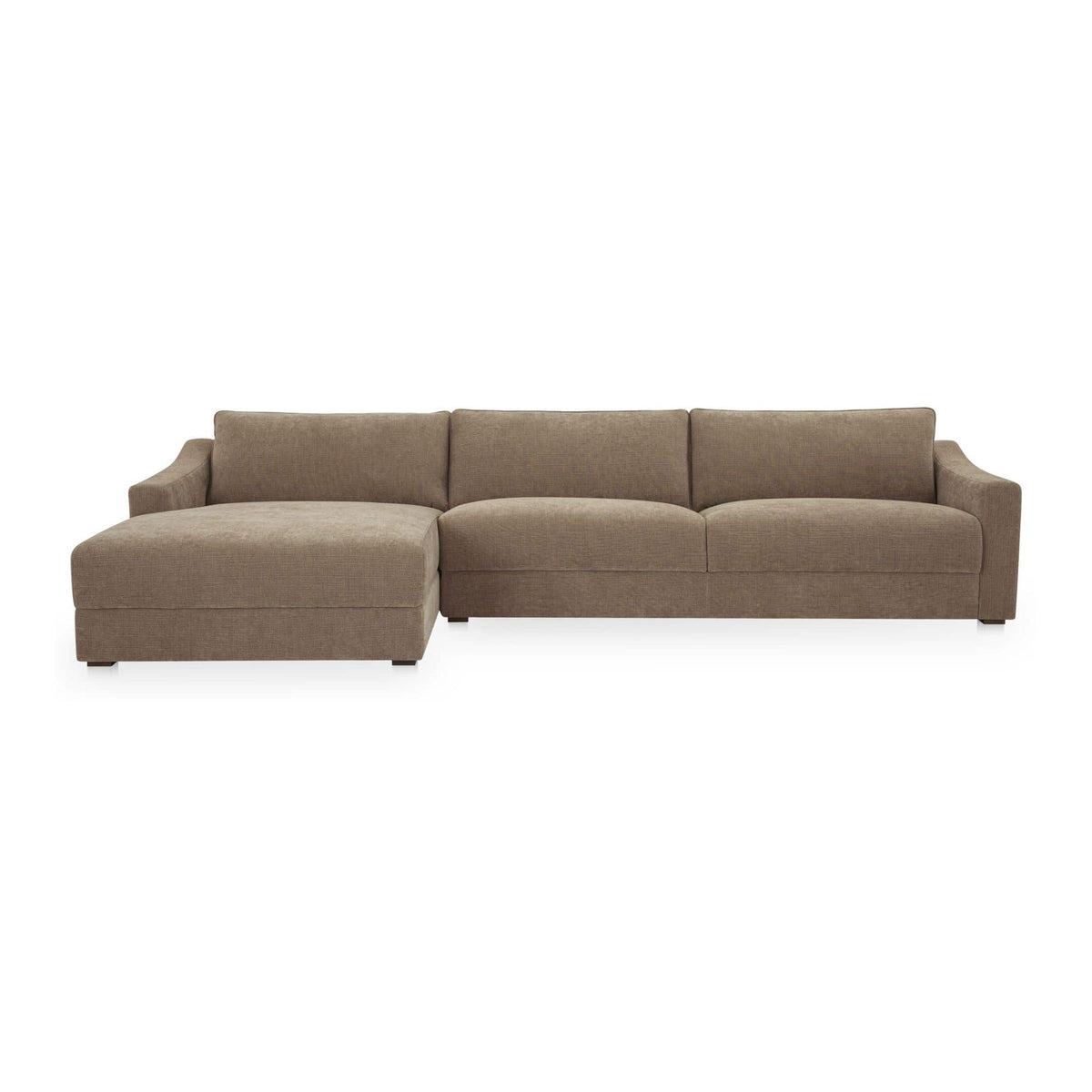 Farrow Sectional Taupe Left by Moe's Home Collection