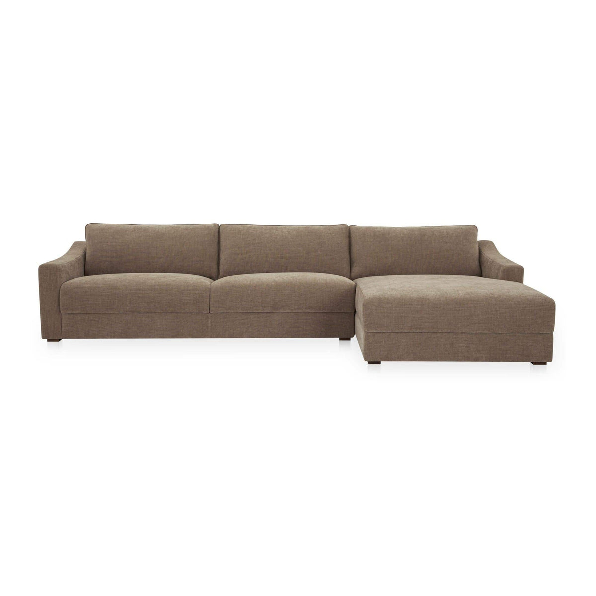 Farrow Sectional Taupe Right by Moe's Home Collection