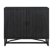 Sierra 2 Door Cabinet Black by Moe's Home Collection