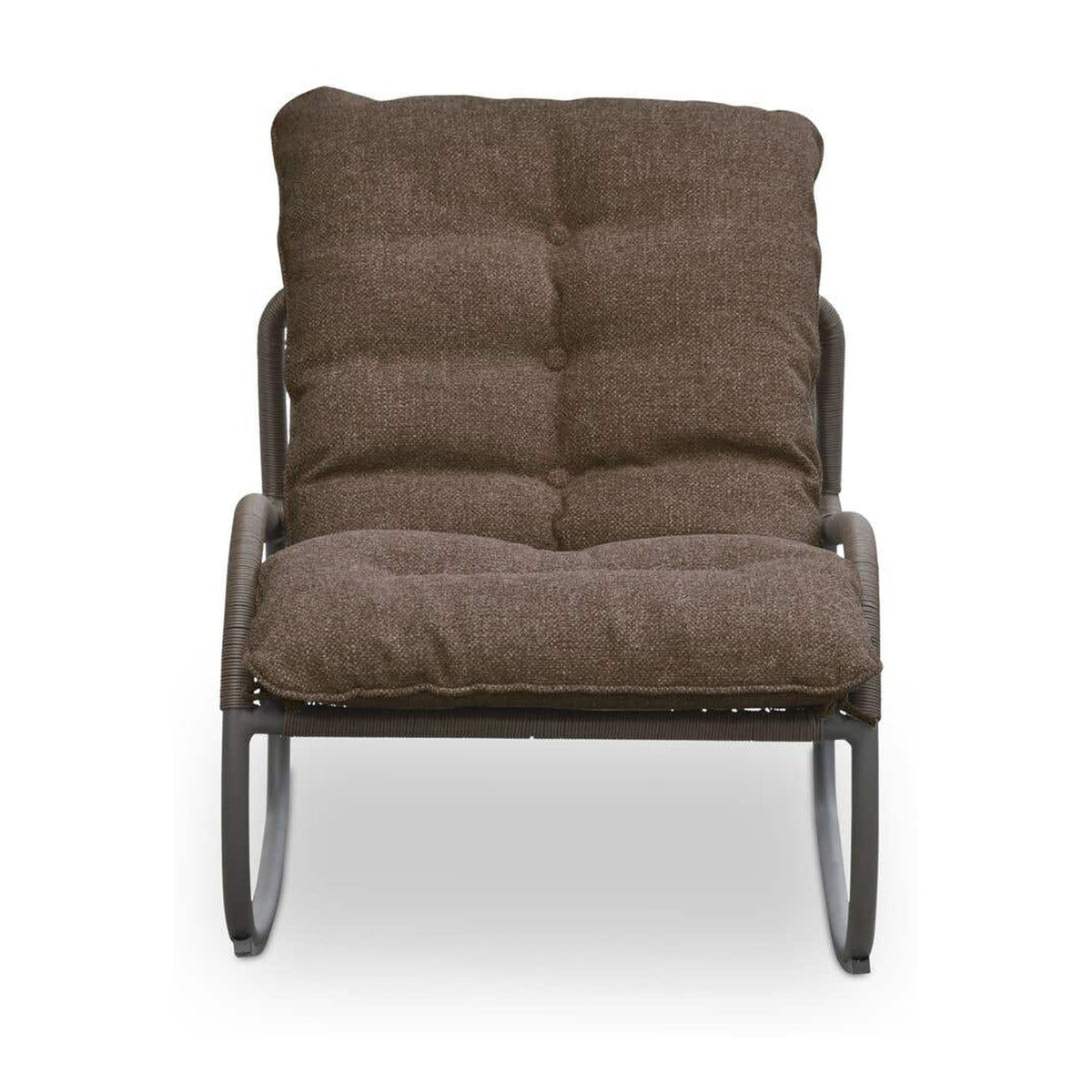 Lyra Outdoor Rocking Chair Brown by Moe's Home Collection
