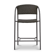 Zola Outdoor Counter Chair Dark Brown by Moe's Home Collection