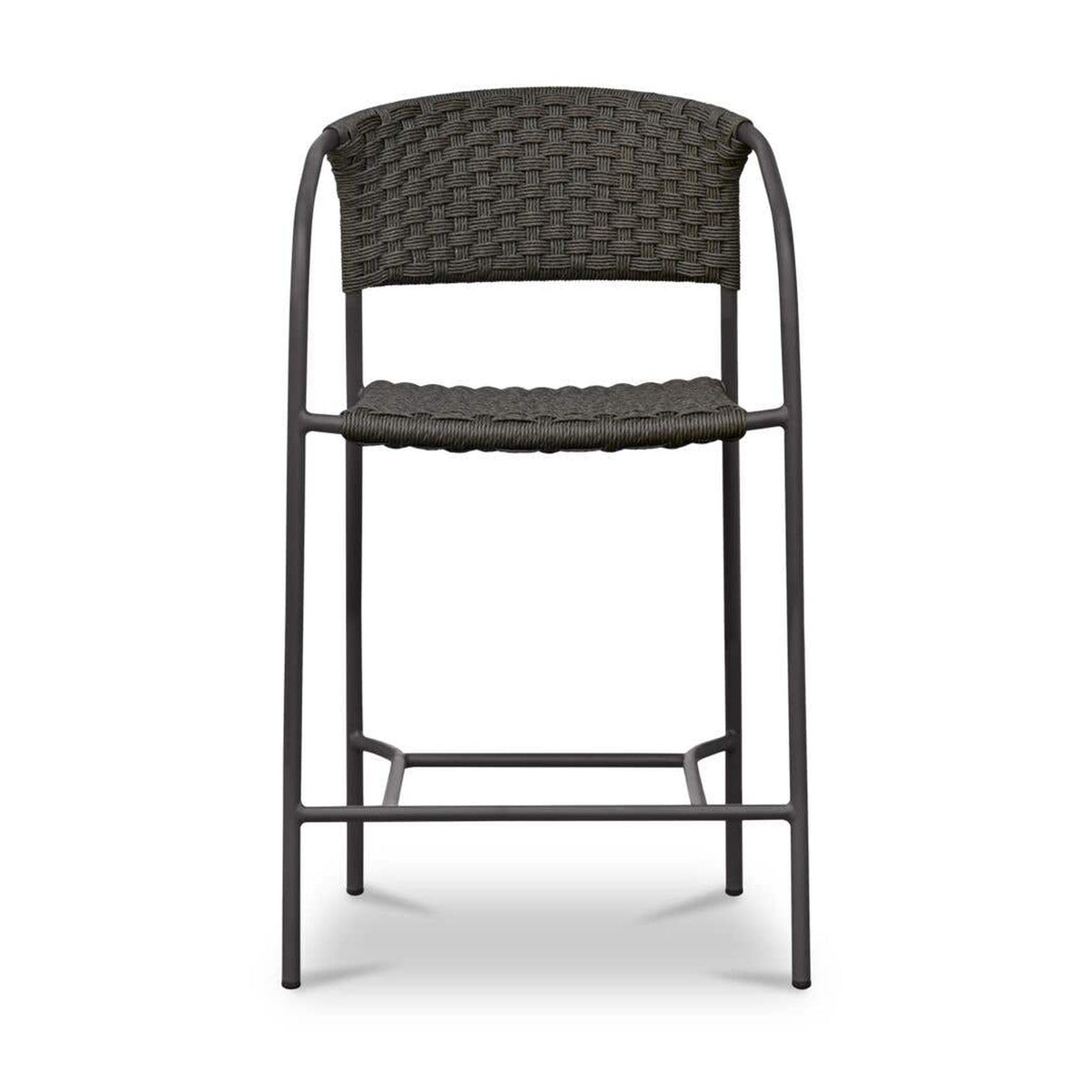 Zola Outdoor Counter Chair Dark Brown by Moe's Home Collection