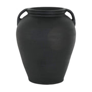 Jovi Vase Black Terracotta by Moe's Home Collection