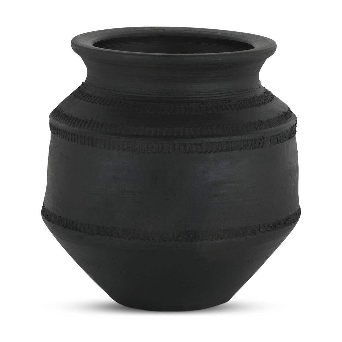 Astra Vessel Black Terracotta by Moe's Home Collection