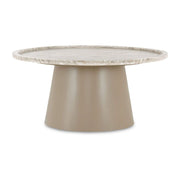 Kimberley Coffee Table White Marble by Moe's Home Collection