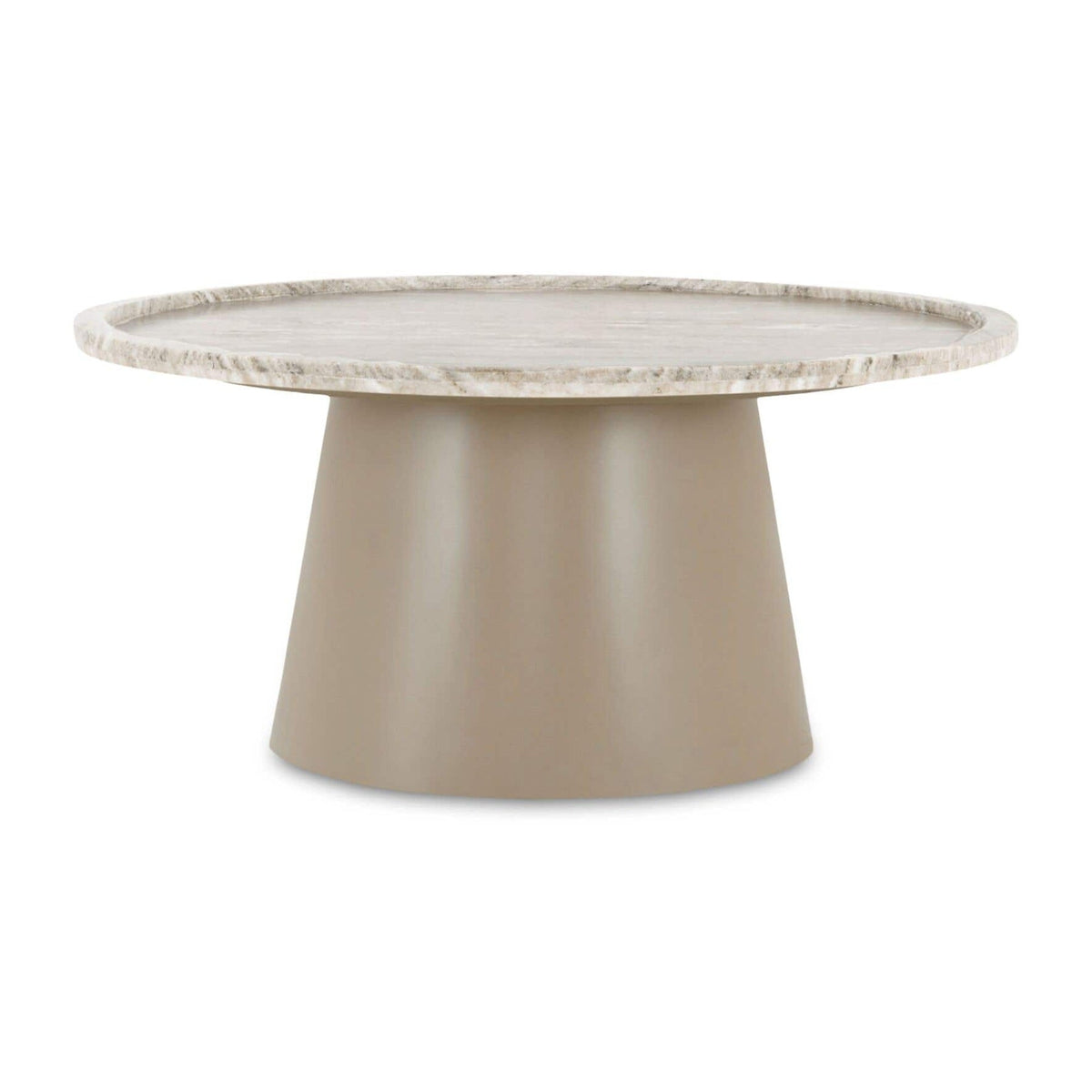 Kimberley Coffee Table White Marble by Moe's Home Collection