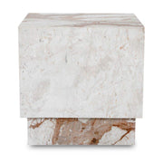 Layla Side Table Breccia Marble by Moe's Home Collection
