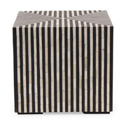 Terning Side Table Black and White by Moe's Home Collection