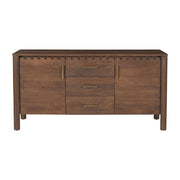 Wiley 3 Drawer Sideboard Vintage Brown by Moe's Home Collection
