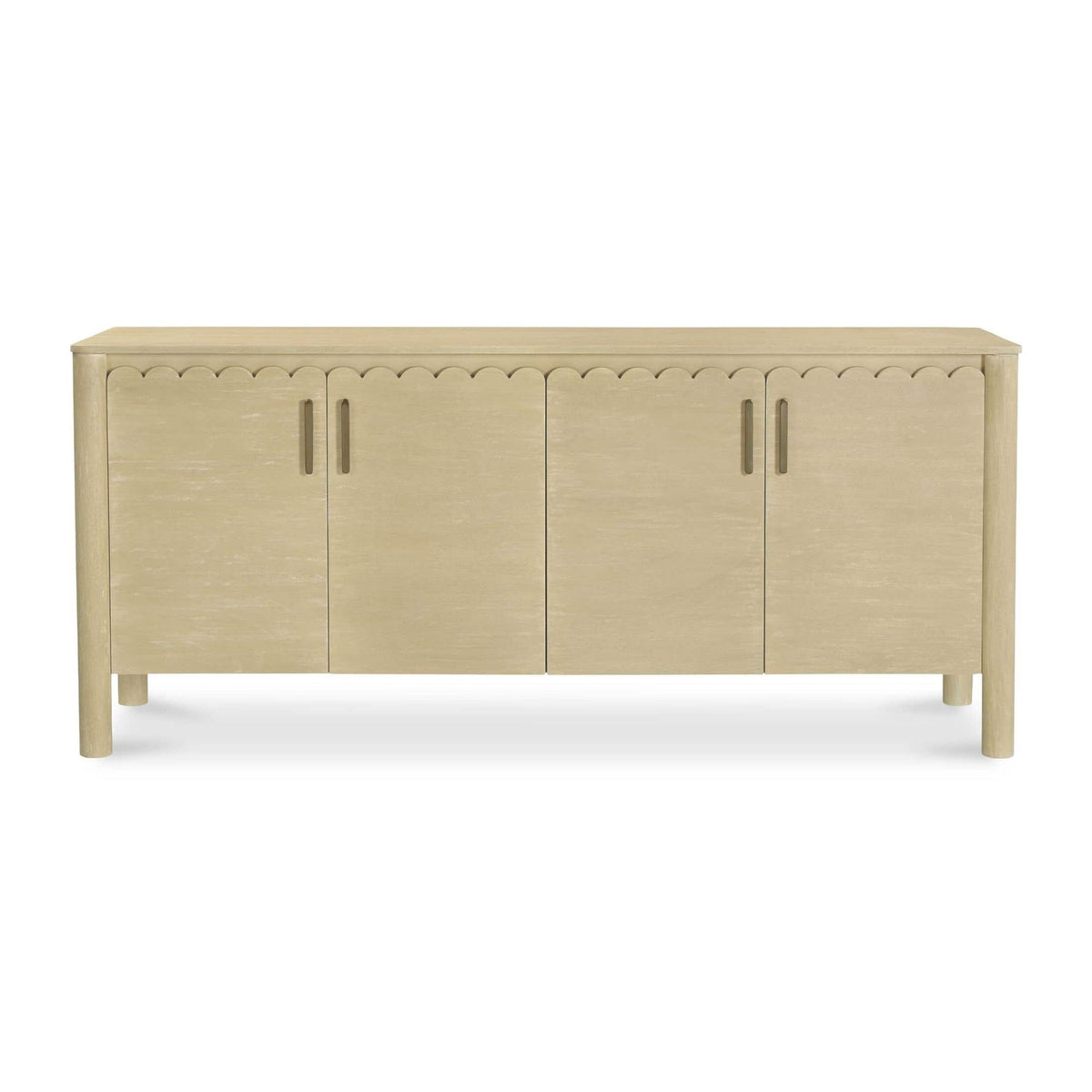 Wiley 4 Door Sideboard Natural by Moe's Home Collection