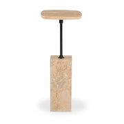Caro Side Table Travertine by Moe's Home Collection