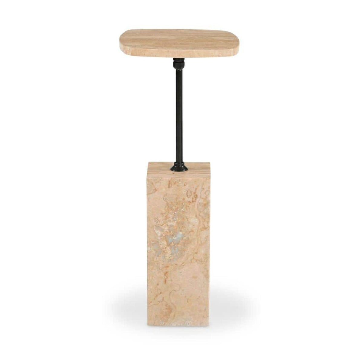 Caro Side Table Travertine by Moe's Home Collection