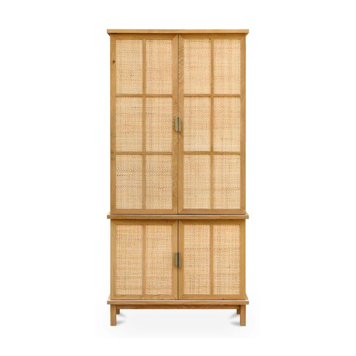 Seymour Tall Cabinet Natural by Moe's Home Collection