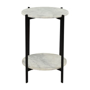 Melanie Accent Table White by Moe's Home Collection