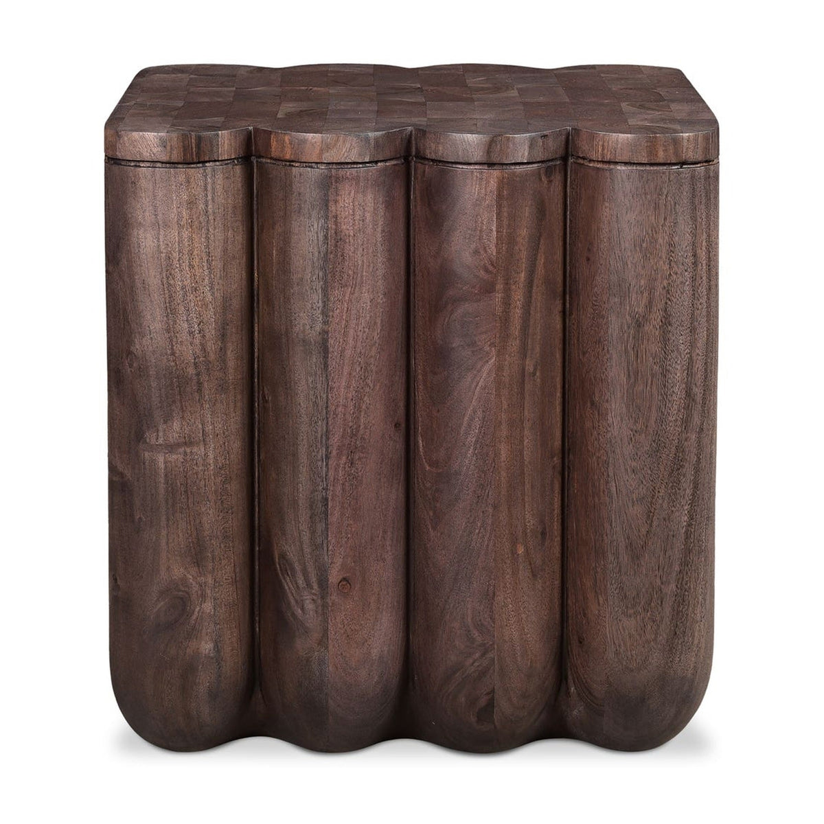 Punyo Punyo Accent Table Espresso Brown by Moe's Home Collection
