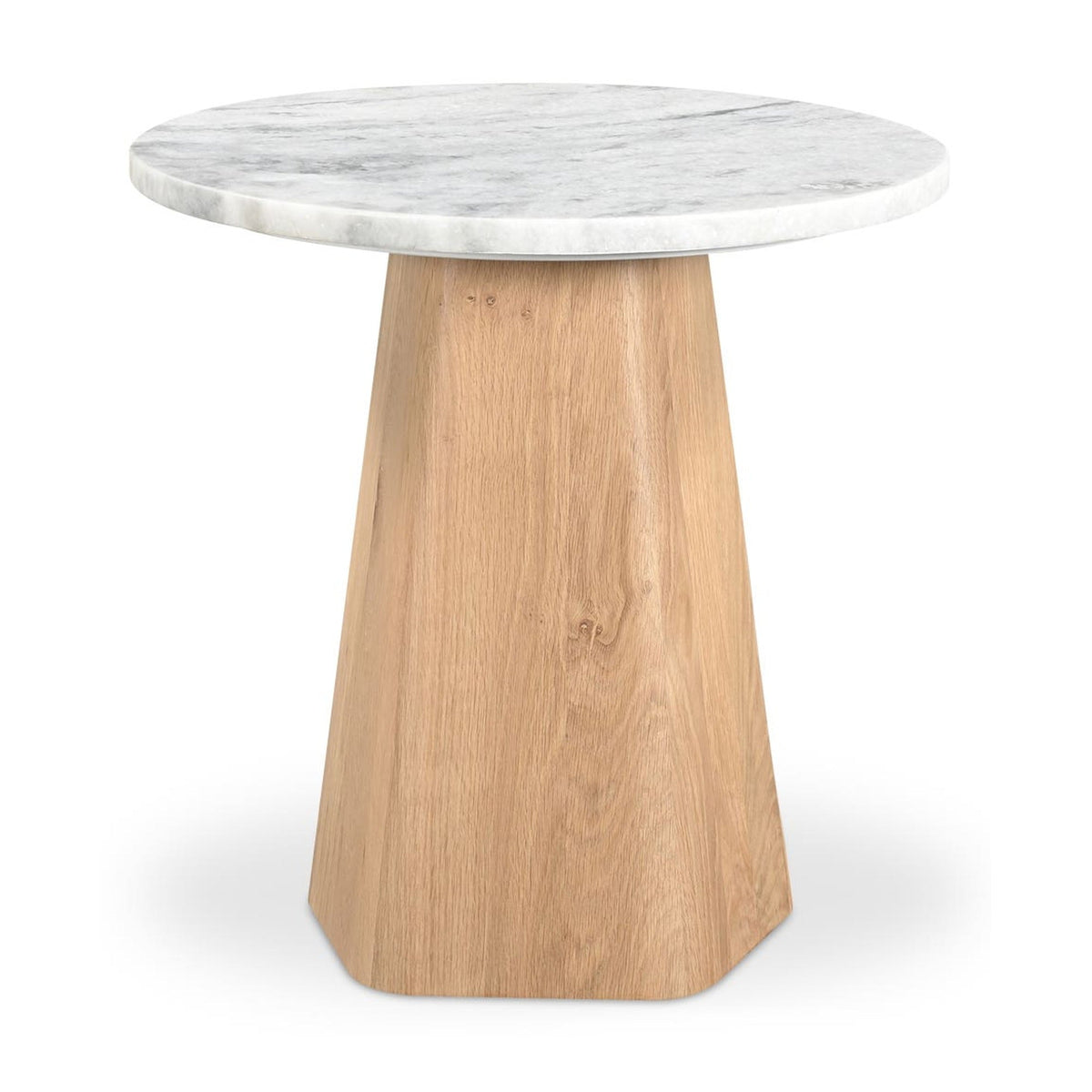 Evelyn Accent Table Ashen Grey Matrix Marble by Moe's Home Collection
