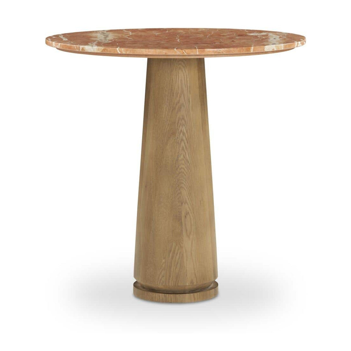Sage Cafe Table Rosso Alicante Red Marble by Moe's Home Collection
