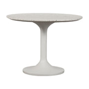 Tuli Outdoor Cafe Table White Terrazzo by Moe's Home Collection